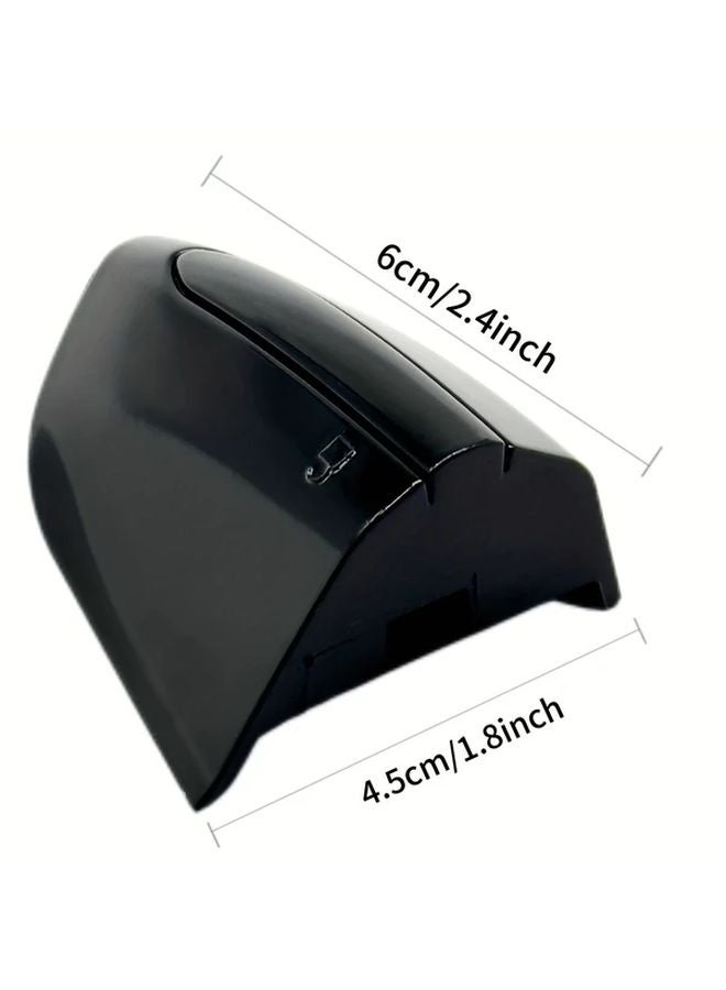 Black Front Left Exterior Door Handle Lock Bezel Cover Cap for 2013 2020 Ford Fusion 2015 2020 Edge - Image 2